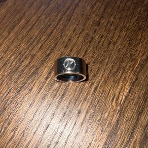 Authentic thick Cartier love ring